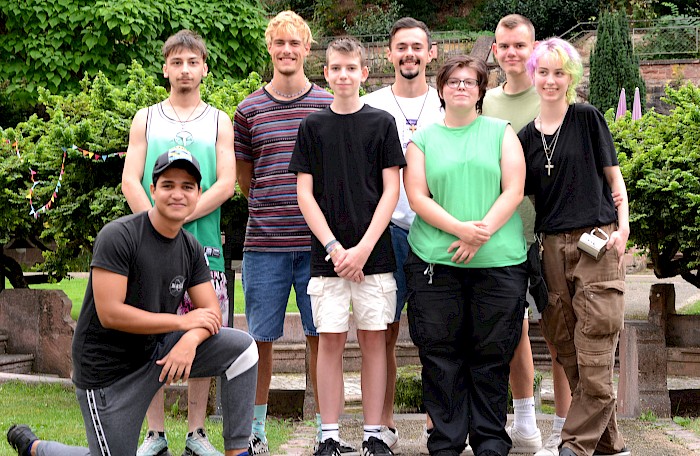 Ein starkes Team: Die Triefensteiner Mannschaft von Freiwilligen im Jahr 2024/25