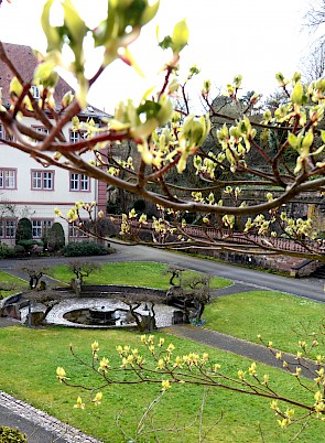 Großer Innenhof des Klosters – © Br. Uwe Stodte 2021