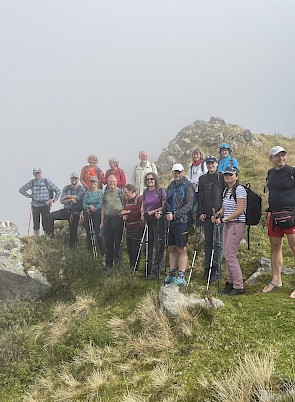 Wandergruppe der Einkehrzeit – © Christoph Zehendner 2022