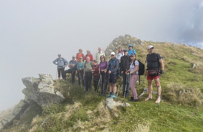 Wandergruppe der Einkehrzeit – © Christoph Zehendner 2022