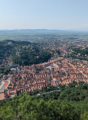 Blick auf Brasov / Kronstadt – © Timo Bäcker 2025