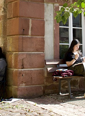 Im Kloster wird Kunst gemacht – © Hanna Löffler 2025