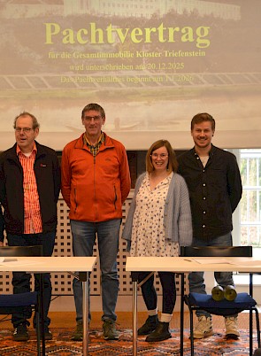 Br. Helmut, Br. Markus, Br- Gerd, Anna Maria Gerlach, Marco Gogg, Br. Jac – © Br. Uwe Stodte 2025